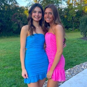 Blue Hello Molly Dress